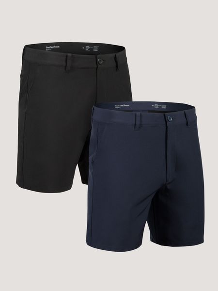 Everyday Short Foundation 2-Pack | Navy & Black Shorts | Fresh Clean Threads